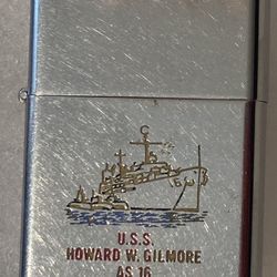 Vintage Zippo USS Howard W. Gilmore AS-19 Submarine Tender
