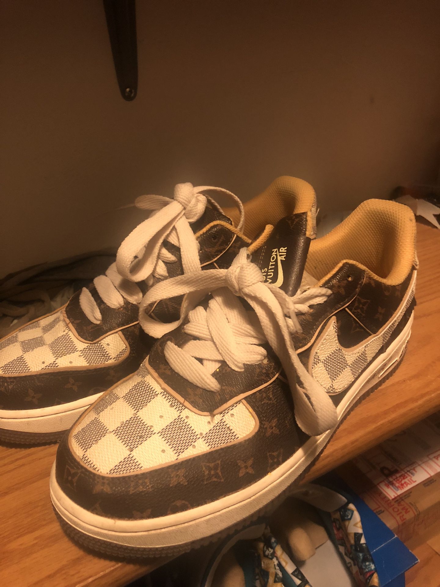 louis vuitton nike air force 1 monogram for Sale in Lansing, IL - OfferUp