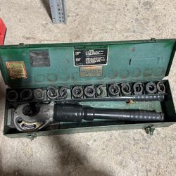 Burndy Hyped Y35 Compression Tool With Dies