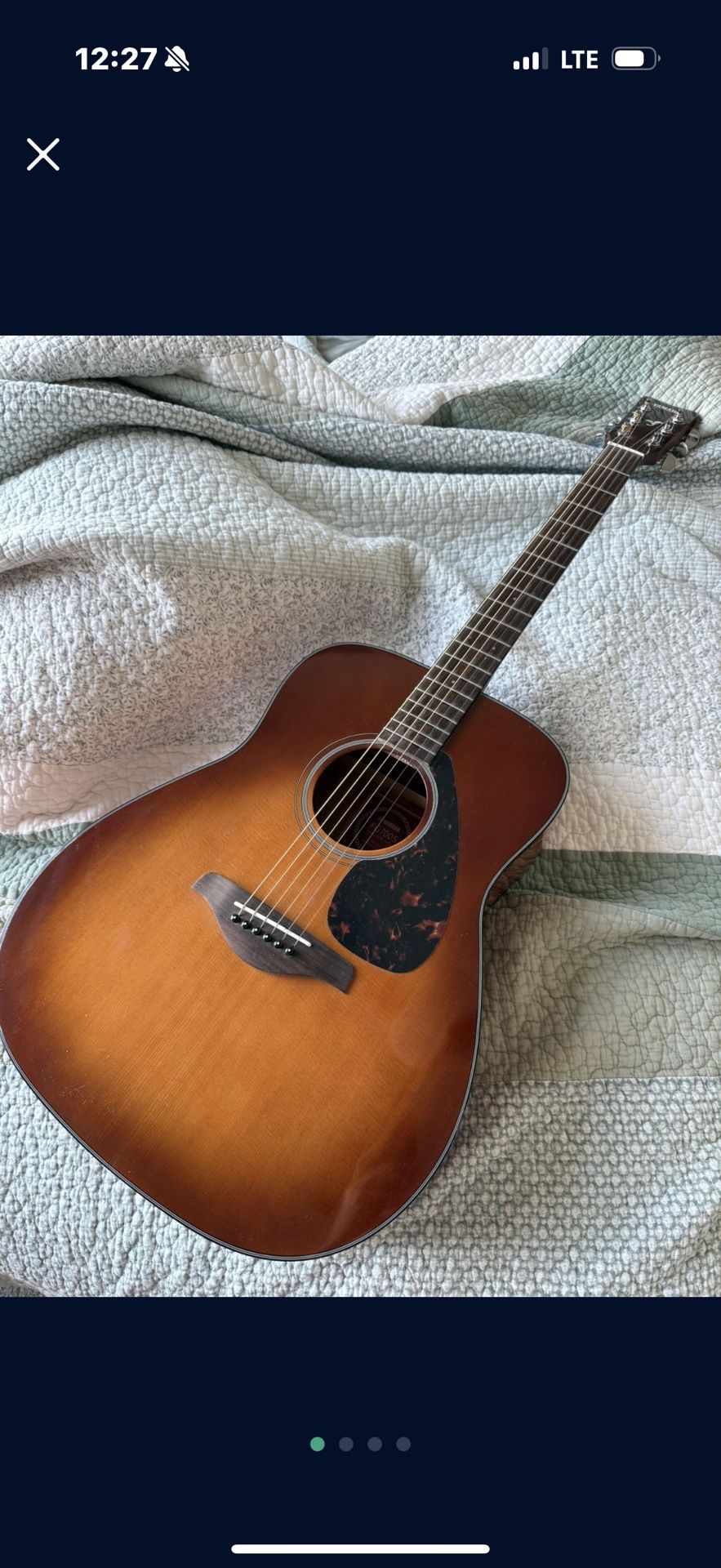 Yamaha 6 string Acoustic guitar