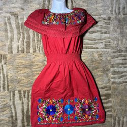 Mexican Off The Shoulder Dress
