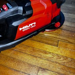 10.9 Amp 120-Volt 7.6 in Length DGH 150-Corded Brushless Variable Speed Concrete Angle Grinder with Locking Switch