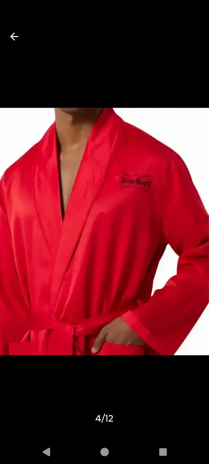 Dogg Supply by Snoop Dogg Mens Poly Satin Robe.... CHECK OUT MY PAGE FOR MORE ITEMS