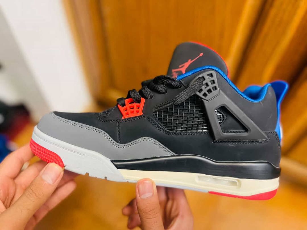 Jordan 4 Retro Black And Blue