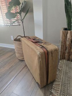 Vintage Hard Shell Suitcase