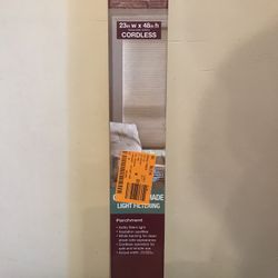 Cordless Pull Down Shade