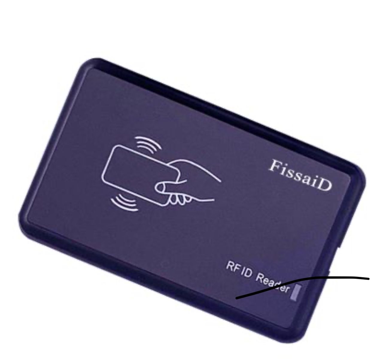 FissaiD RFID Reader, 125Khz Eh301 USB RFID Card Reader, Configurable Output Car
