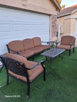 Darlee cast aluminium patio furniture