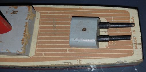 U.S. Navy Rocket Ship Wood model