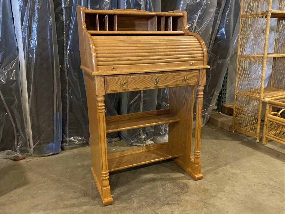 WINNERSONLY Petite Roll Top Desk