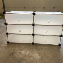 Shoe rack cabinet white