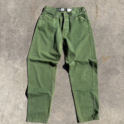 Levi’s SilverTab “Loose” Green Denim Jeans – Size 11/12 (100% Cotton) 90s
