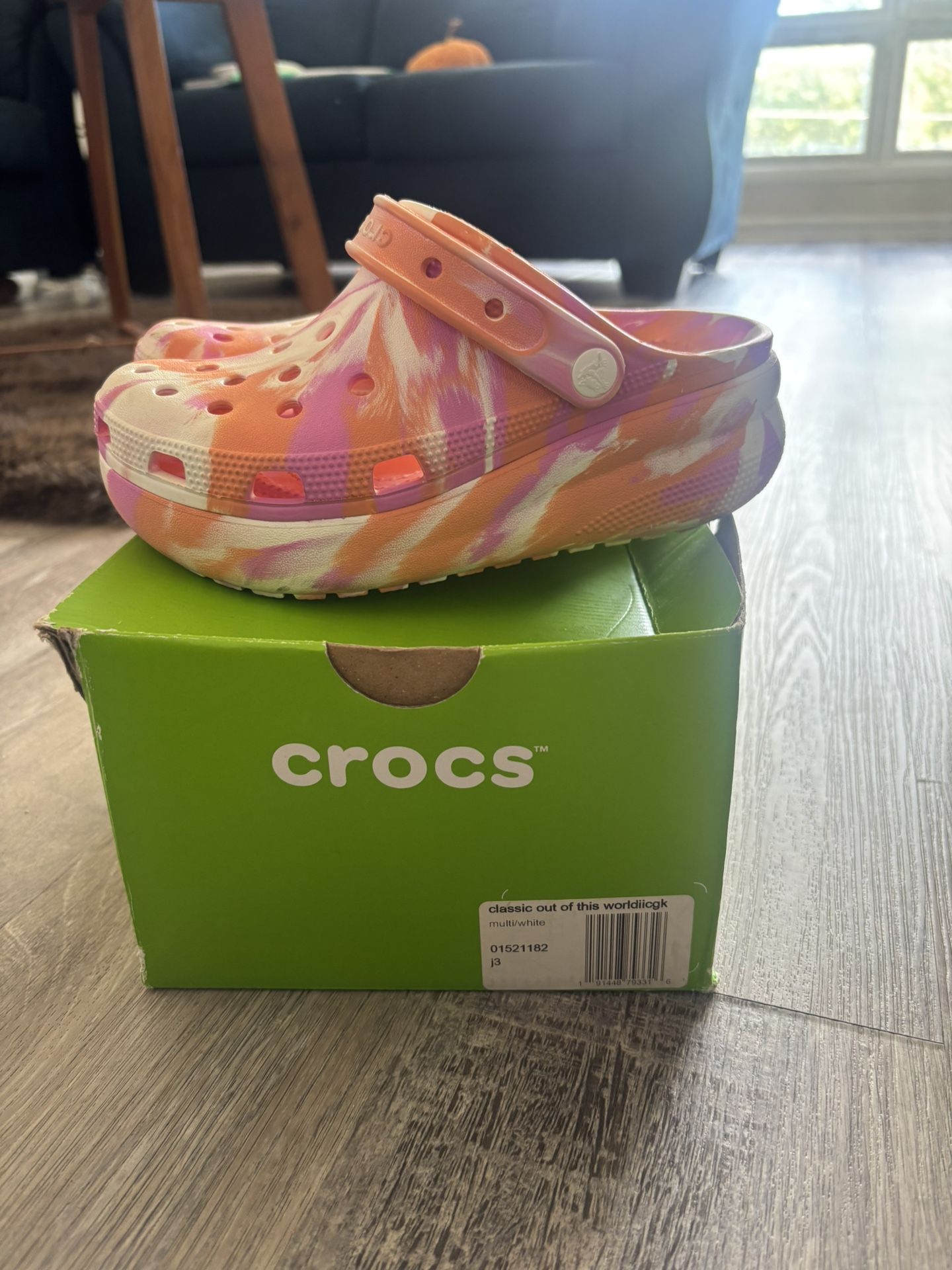 Size 3 Croc Wedge