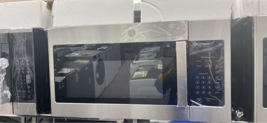 GE 1.6 cu ft Over the Range Microwave (Stainless Steel)