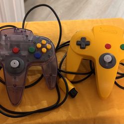 Nintendo N64 Controllers 