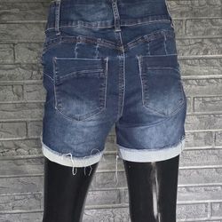 Blue Savvy Denim Womens 14W Stretchy 