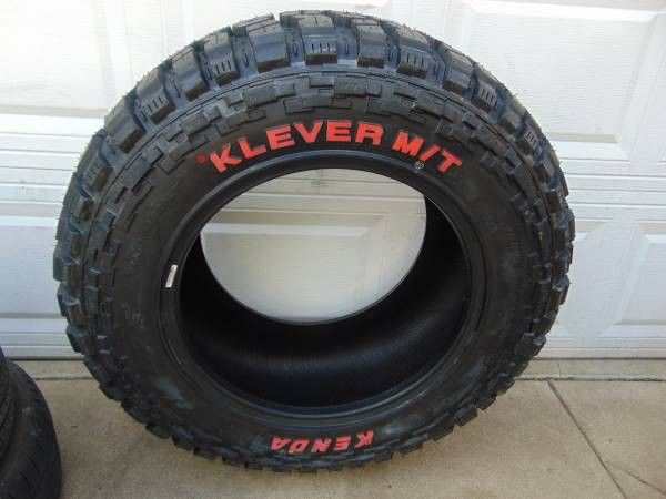 New LT 37 13.50 20 Kenda Klever MT KR629 Tires *12PLY* Load Range F * *RED LETTERS* *Date 2023*