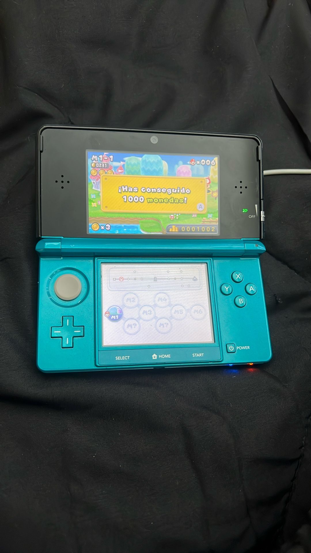 Nintendo 3ds Blue Excellent Condition
