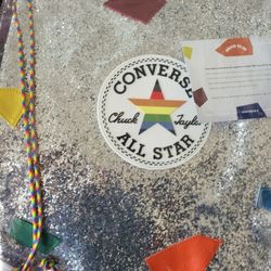 Limt Edition Pride Converse All Star Drawstring BookbagLimt Edition Pride Converse All Star Drawstring Bookbag
