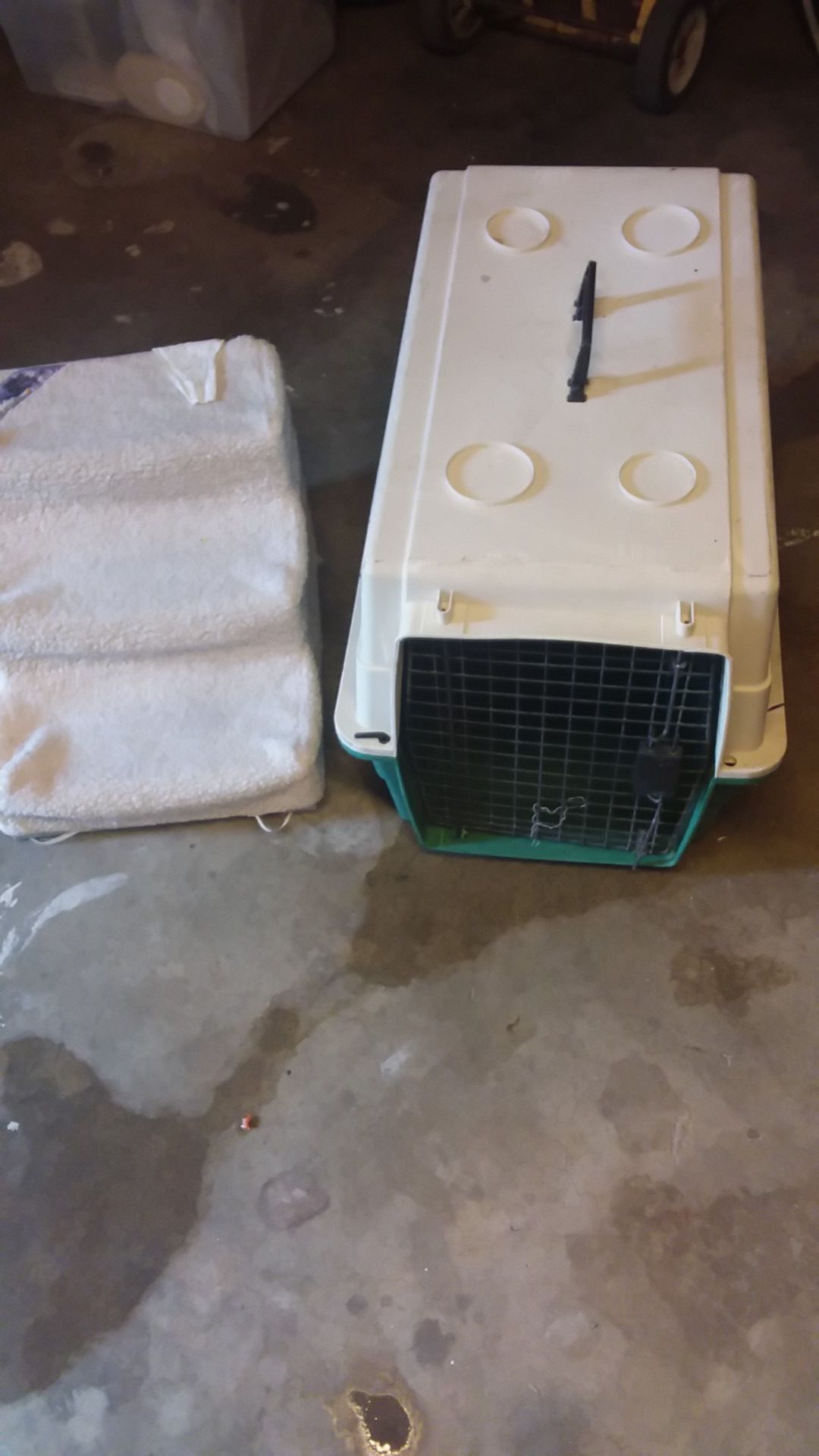 Pet carrier and Dog Steps
