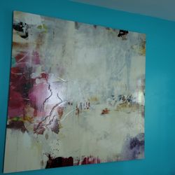 Modern Art LARGE 5 Feet FREE PICKUP BY Tuesday