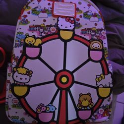 Hello Kitty & Friends Loungefly Backpack Sanrio Pals Ferris Wheel