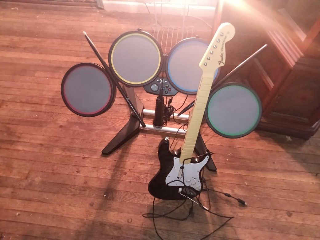 Xbox 360 Rock Band Complete Set