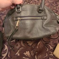 * BRAND NEW MARC JACOBS SMALL BAULETTO - DARK GRAY & WALLET*