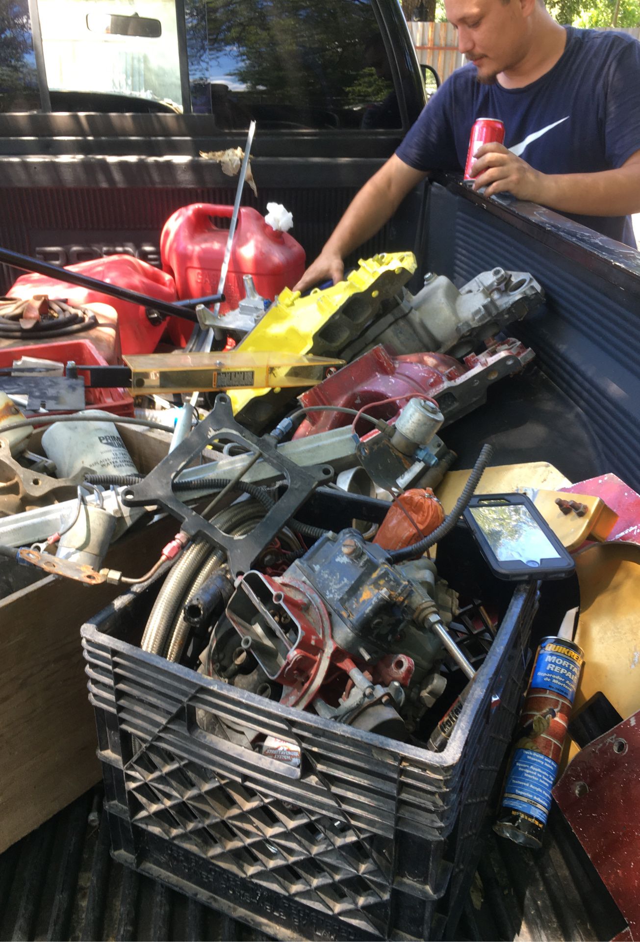 Race car parts and ls rebuild parts turbo aluminum intake for Sale in