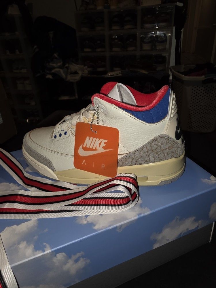 Jordan 3 Retro 2025 Seoul 2.0 Brand New Sz 7.5m