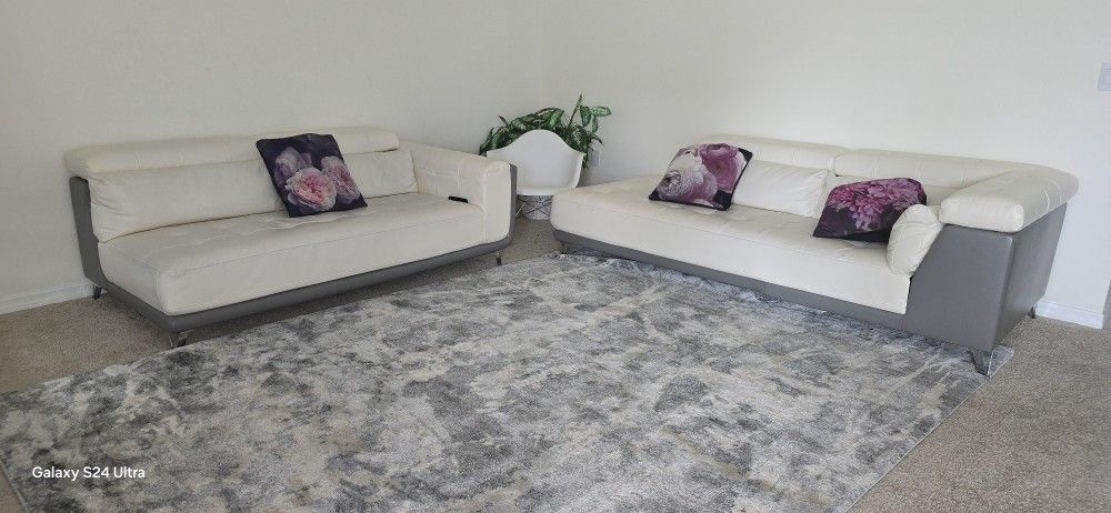 Beautiful White Rooms To Go Sectional