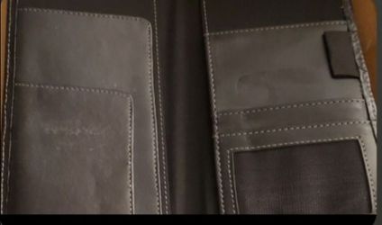 Brand new  1 real leather passport holder or important papers .( never used ).