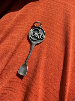Vintage Coke Pendant Sterling Silver