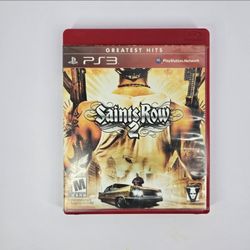 PS2 Saints Row 2 Greatest Hits Edition Volition Inc PlayStation 3 Rated Mature
