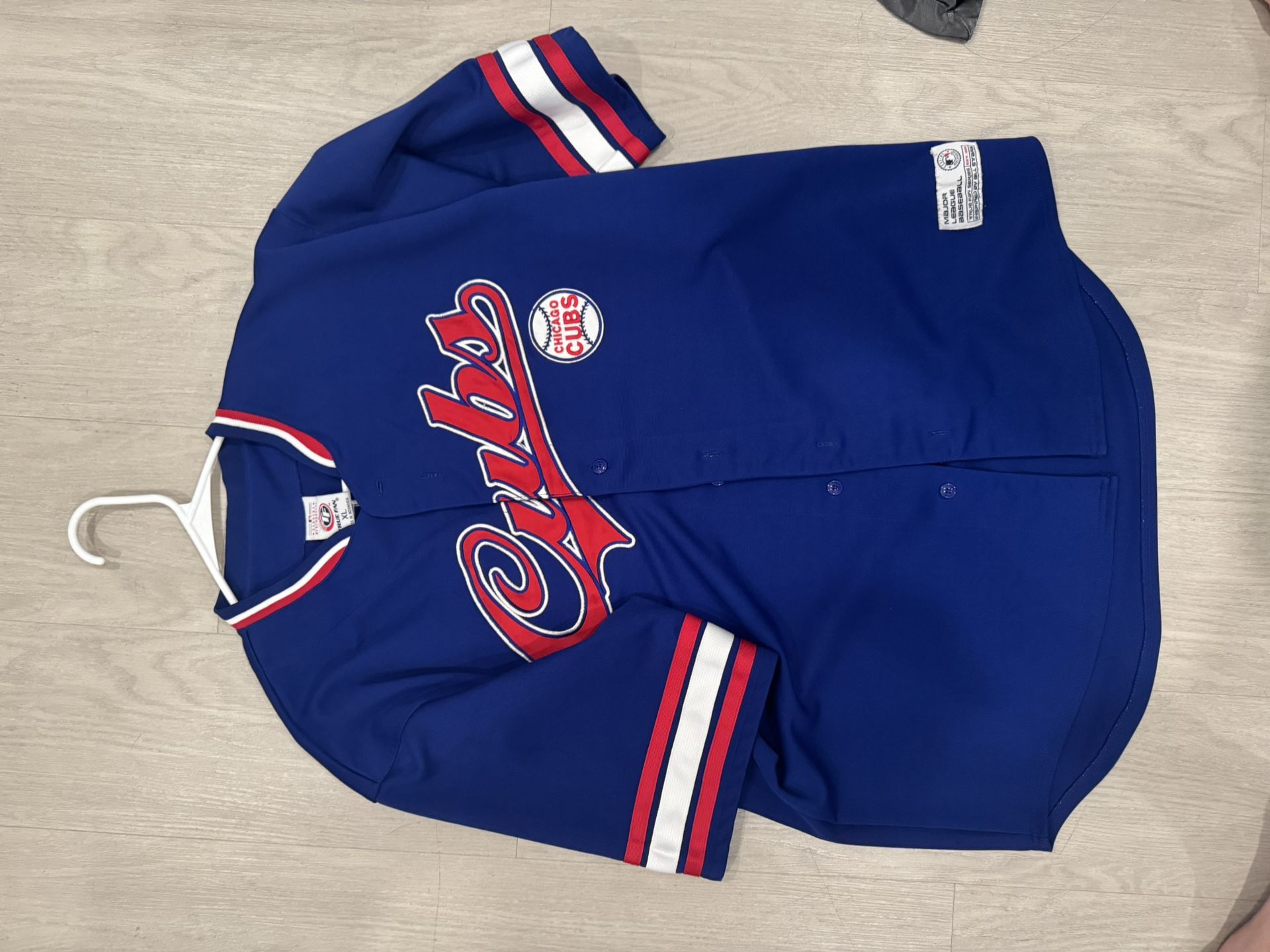 Chicago Cubs Baseball Jersey Size XL