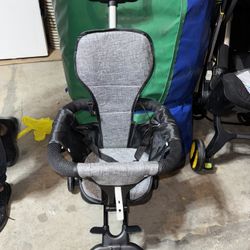 Baby Rider Stroller With One Hand Easy Fold, Adjustable Handles And Soft Ride Wheel