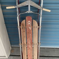 Vintage Snow Sled