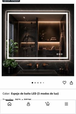 bathroom mirror