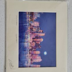 Boston Harbor Vuew 10*8 Post Card Painting