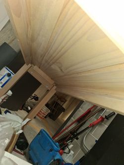 Solid wood table