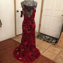 Ne Dress Morgan And Co. Long  Beautiful Sz. 9/10 