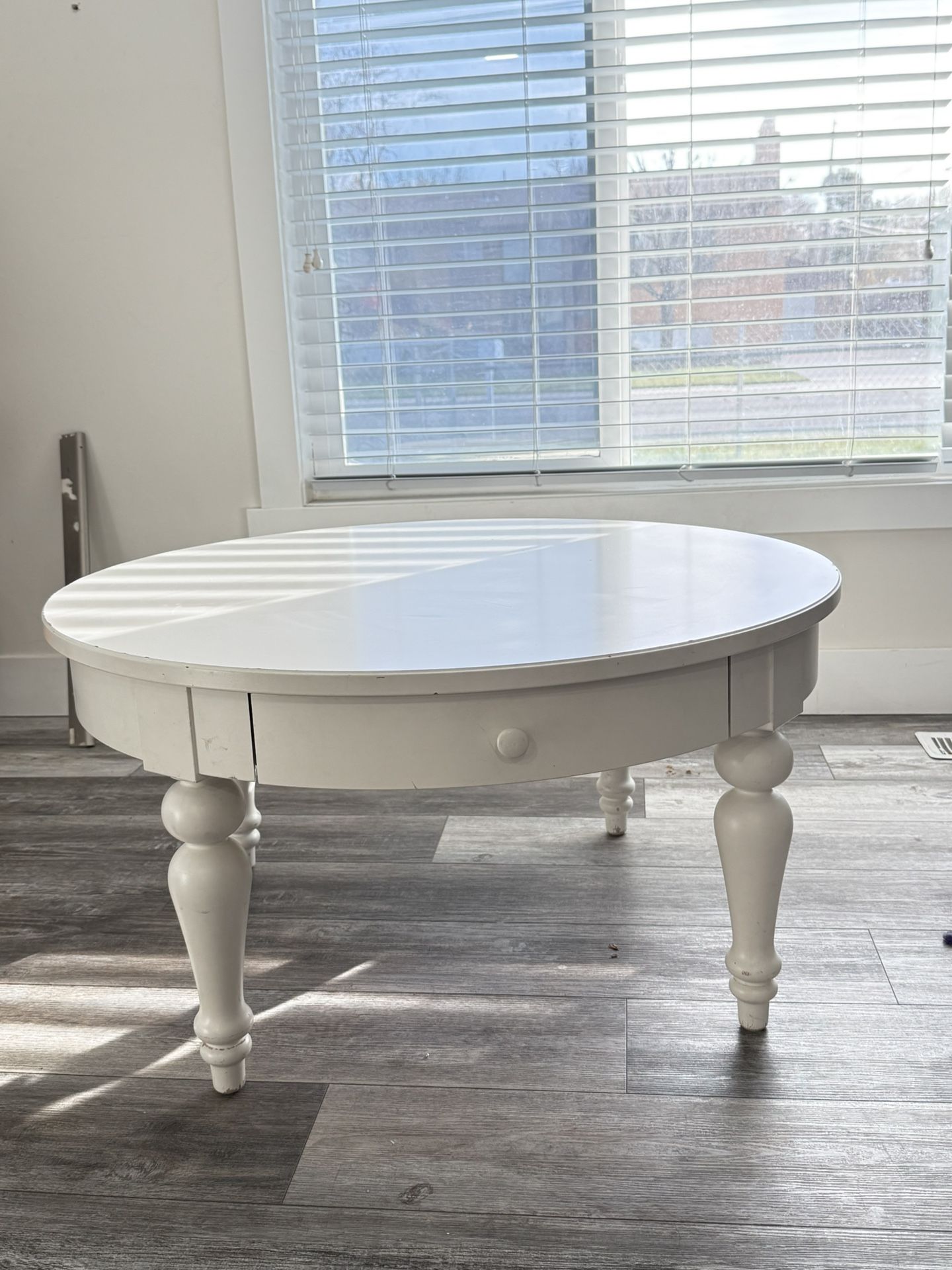 White Round Table