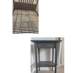 Dark Grey Bedroom Set