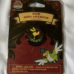 Pokémon Worlds Pikachu Pin