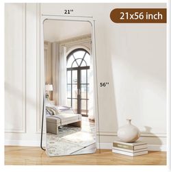Silver Floor Length Mirror