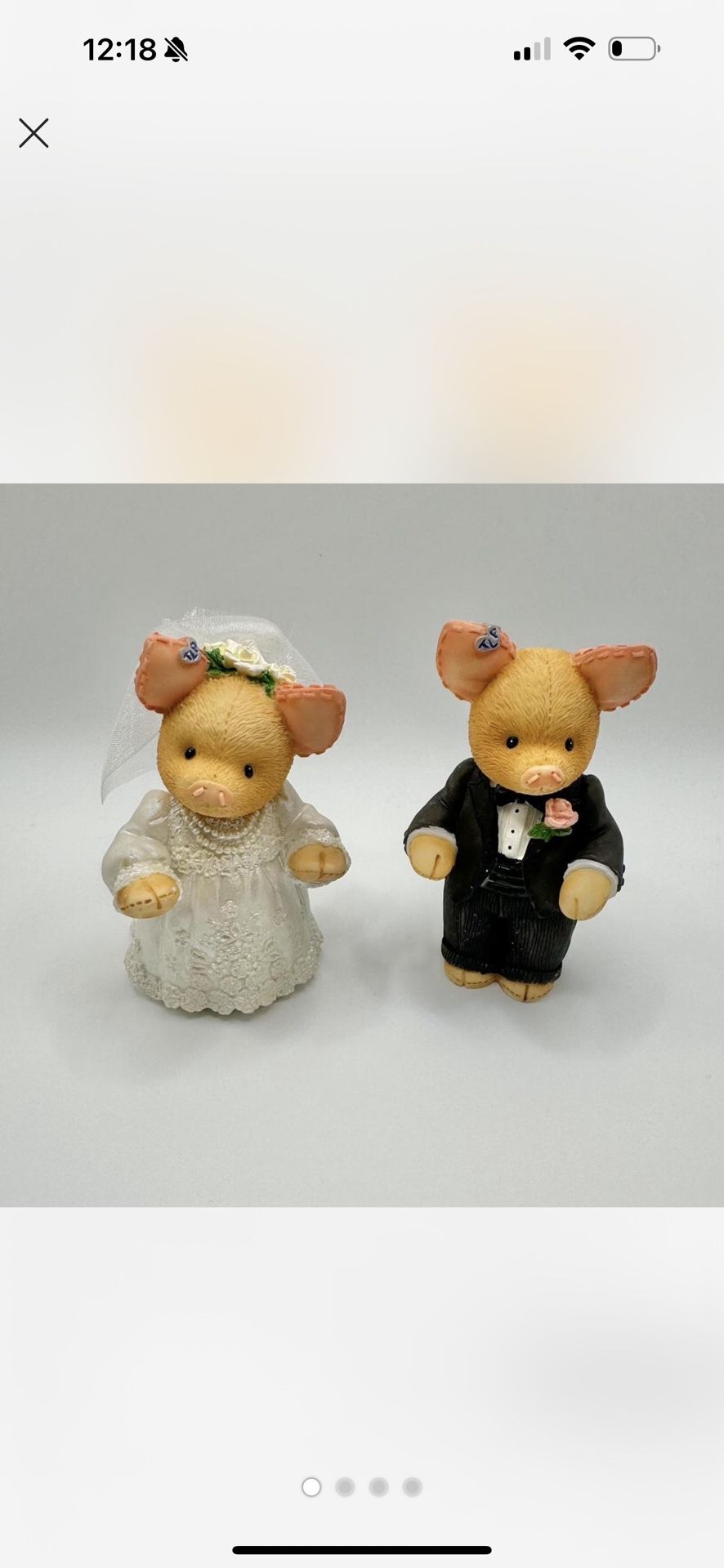 Bride And Groom Figurine