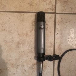 Blue Condenser Microphone 