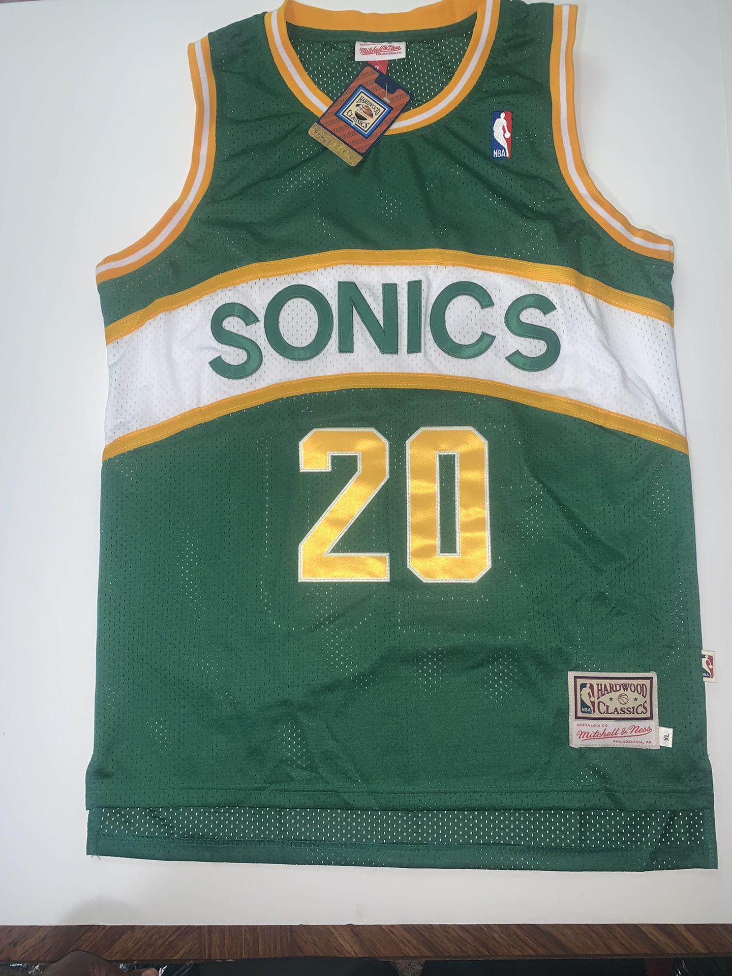 NBA Jersey Sonics #20 Gary Payton