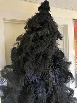 Black Feather Christmas Tree 