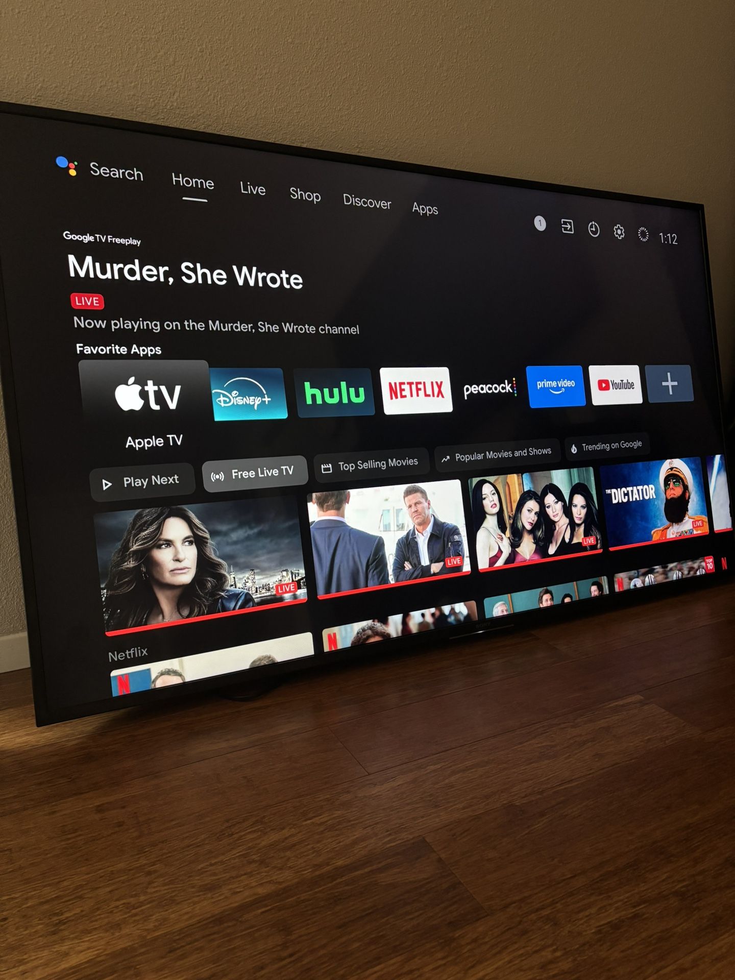 Sony Bravia 65in 4K Smart TV